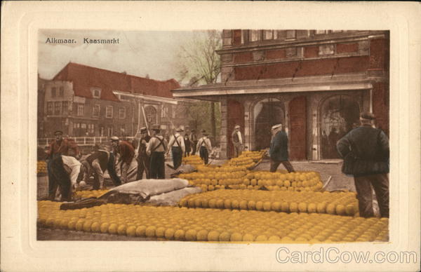 Cheese Market Alkmaar Netherlands