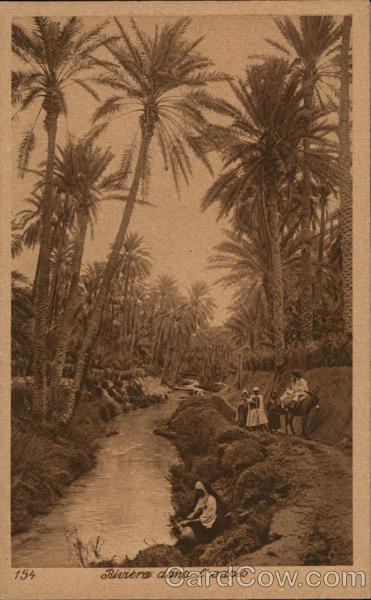 River Scene Middle East