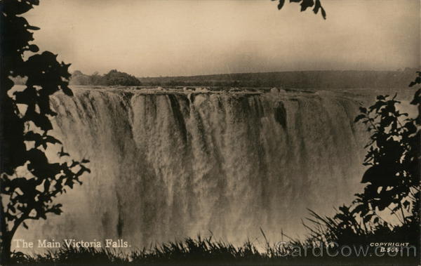 The Main Victoria Falls Zambia Africa