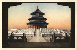 Temple of Heaven Peking, China Postcard Postcard