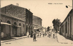 Main Street of Tenes Algeria Africa Postcard Postcard