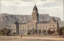View of City Hall Cape Town, South Africa Postcard Postcard