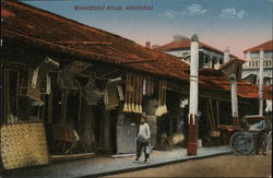 View of Woochong Road Postcard