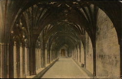 The Cloisters, Canterbury Cathedral England Kent Postcard Postcard