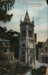 Clock Tower, Roman Catholic Cathedral Hong Kong, China Postcard Postcard