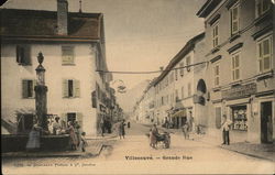Vue du Grande Rue Postcard