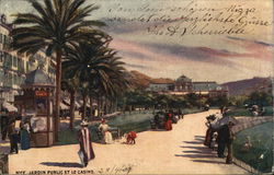 Public Garden and Casino Postcard