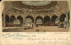 Interior view of the festival hall Postcard