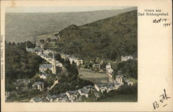 View of Town Postcard
