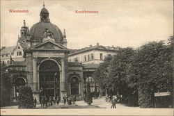 Kochbrunnen Postcard