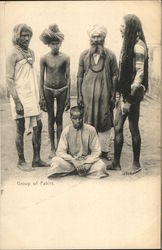 Group of Fakirs Postcard