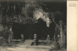Lion Cave, Elephanta Postcard