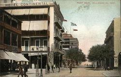 Boulevard du Port Port Said, Egypt Africa Postcard Postcard