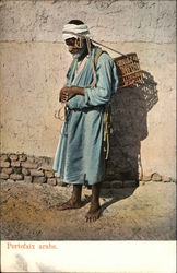 Portefaix arabe - Arab Porter Postcard