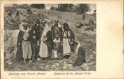 Bedouins of the Arakat Tribe Postcard