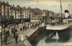 La Gare Maritime Postcard