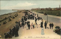 Le Boulevard Maritime Postcard