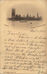 Houses of Parliament Postcard