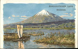 Mount Fuji Japan Postcard Postcard