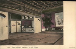 Teahouse Japan Postcard Postcard