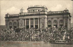 Bathing Ghat, Howrah Bridge Postcard