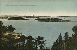 Channel Entrance to Hamilton Harbour Postcard