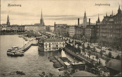 Jungfernstieg Postcard