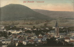 View of Town Bad Neuenahr, Germany Postcard Postcard