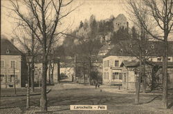 View of Town and Castle Larochette, Luxembourg Postcard Postcard