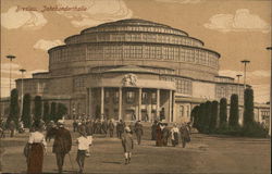 Breslau Centennial Hall Germany Postcard Postcard