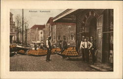 Cheese Market Postcard