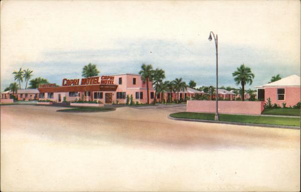 Capri Motel and Restaurant Jacksonville Florida