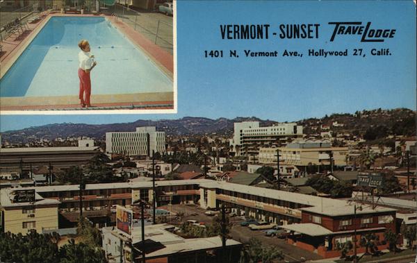 Vermont-Sunset Travelodge Hollywood California