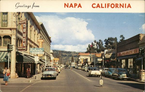 Greetings from Napa California Max Mahon