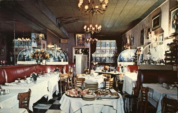 Cyrano Restaurant New York, NY Postcard