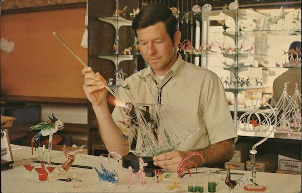 Glass Blowers Workshop Laguna Beach California