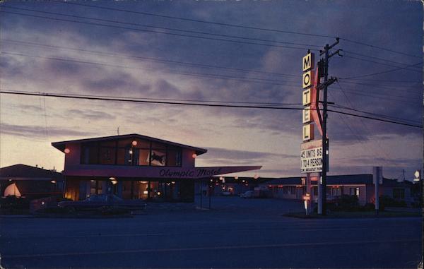 Olympic Motel Eureka California R. W. (Bob) Clearwater