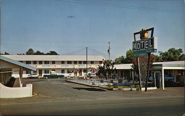 Motel 99 Redding California L. E. Lindholm