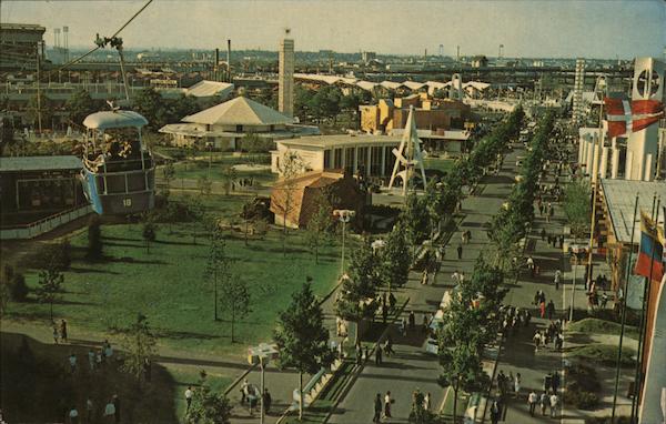 Along the Avenue of the Americas 1964 NY Worlds Fair