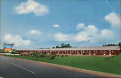 Golden Sands Motel Postcard