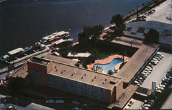 An Aerial View of the Jack Tar Orange House Postcard