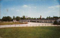 Town and Country Motel Postcard