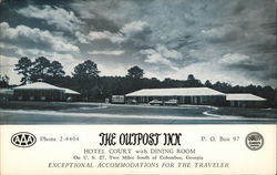 The Outpost Inn Postcard