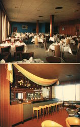 Cy's Seafood Restaurant Postcard