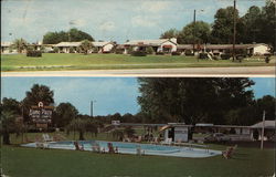 Alamo Plaza Hotel Courts Postcard