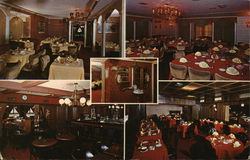 The Golden Lantern Restaurant Postcard