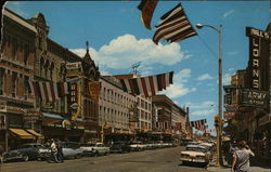Sixteenth Street Cheyenne, WY Postcard Postcard Postcard