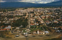 Aerial view of City San Jose, Costa Rica Central America Postcard Postcard Postcard