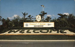 Independence Circle, Near Airport Freeport, Grand Bahama Caribbean Islands Postcard Postcard Postcard