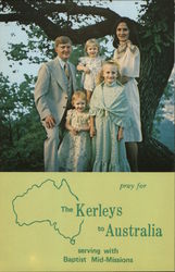 The Kerleys to Australia Religious Postcard Postcard Postcard